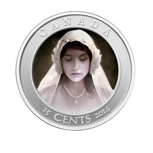 2014 Hologram Colored Coin - Haunted Canada Ghost Bride Gift Set