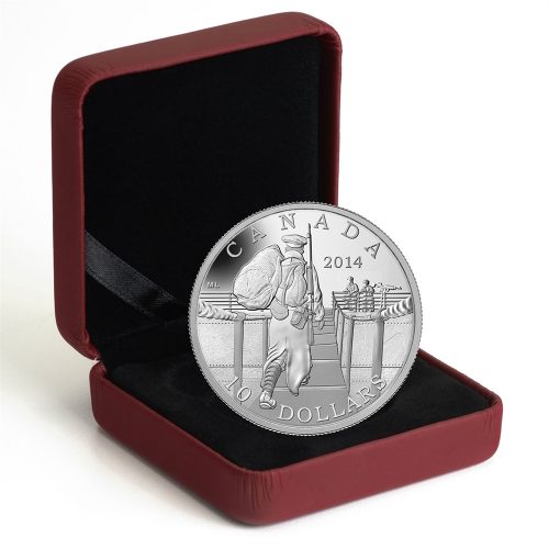 2014 1/2 oz. Fine Silver Coin - The Mobilisation of our Nation