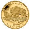 2014 1 oz Pure Gold Coin - The Bison at Home on the Plains