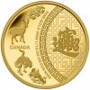2014 1/10 oz. Pure Gold Coin - Five Blessings