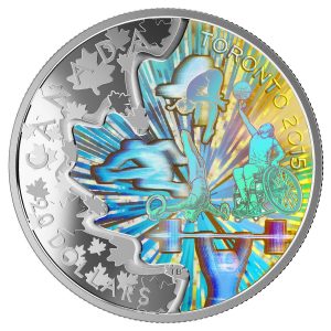 2015 $20 1 oz Fine Silver Coin – Toronto 2015 Pan Am/Parapan Am Games: In The Spirit Of Sports