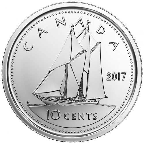 *150 CIRCULATION COLLECTION - 2017 Canada Coin Set with Glow in the Dark $2 (Toonie)