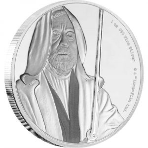 OBI-WAN KENOBI - STAR WARS CLASSIC - 2017  1 oz Pure Silver Coin