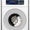 U.S.S. ENTERPRISE NCC-1701 - STAR TREK: THE ORIGINAL SERIES - NGC PF70 UC (William Shatner Signed Label) - NGC OVERSIZE HOLDER - 2016 5 oz Silver Proof High Relief Coin