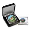 2013 1 oz Pure Silver Color Coin - Canadian Wildlife Series - Antelope