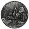 DANIEL IN THE LION'S DEN - 2016 2 oz Silver Coin - Biblical Series -  Scottsdale Mint - Niue