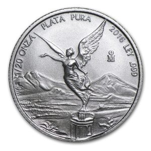 2016 1/20 oz Silver Coin - Mexico - Libertad - Brilliant Uncirculated