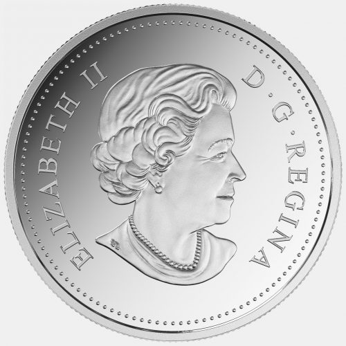 A CELEBRATION OF HER MAJESTY'S 90TH BIRTHDAY - 2016 $20 1 oz Fine Silver Coin - Royal Canadian Mint