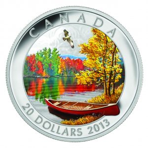 Autumn Bliss -1 oz Fine Silver Coin - 2013