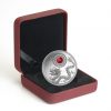 BIRTHSTONES - JANUARY - 2016 Fine Silver Coin with Swarovski?? Crystal