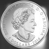 BIRTHSTONES - APRIL - 2016 $5 1/4 oz Fine Silver Coin with Swarovski?? Crystal