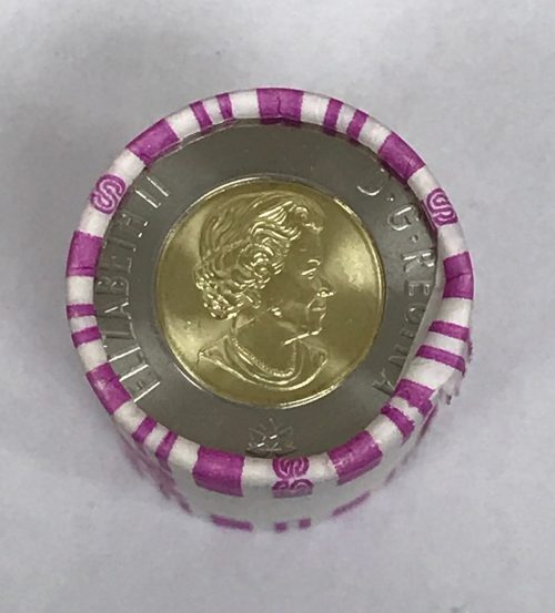 DANCE OF THE SPIRITS - 2017 25 x $2 Toonie Glow in the Dark Color Coin - Original Mixed Bank Roll