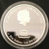 2014 Tokelau Pegasus Gilded 1 Oz Silver Coin