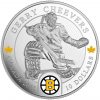 2015 $10 1/2 oz Fine Silver Coin - Boston Bruins - Goalies: GERRY CHEEVERS