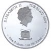 2014 Tokelau Pegasus Gilded 1 Oz Silver Coin