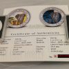 2015 2 Coin 1 oz Colored Silver Somalian Elephant Set Day/Night