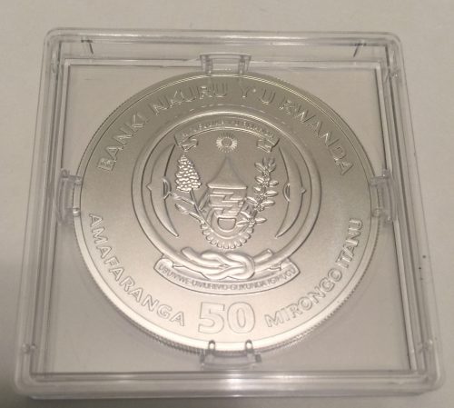 The Fabulous 15 - RWANDA IMPALA - 2014 1 oz Pure Silver Coin - F15