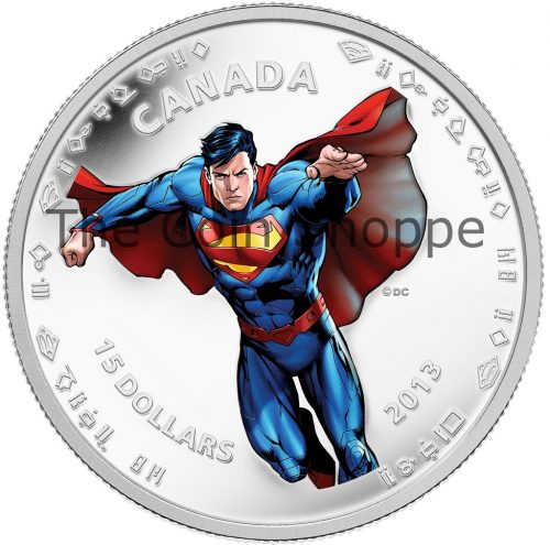 1/2 oz $15 Fine Silver Coin - Modern Day Superman? (2013)