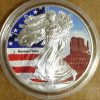 2014 Color 1 oz Silver Eagle - America`s Landmarks Series - Monument Valley