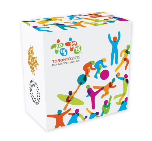 2015 50-Cent Gold Plated Coin Г?? Toronto 2015 Pan Am/Parapan Am Games: Celebrating Excellence