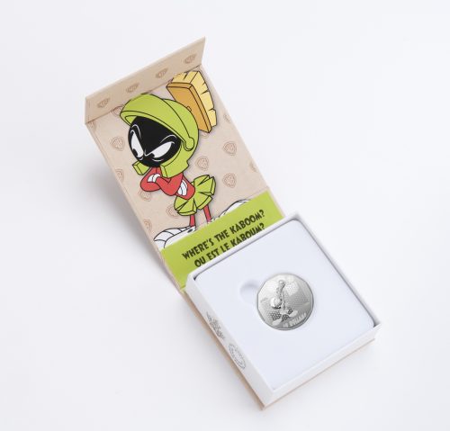 2015 $10 1/2 oz Fine Silver Coin - Looney Tunes: Marvin the Martian - Where's the Kaboom?"