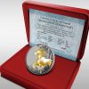 2014 Tokelau Pegasus Gilded 1 Oz Silver Coin