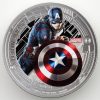 MARVEL AVENGERS - AGE OF ULTRON - 2015 5-Coin 1 oz Proof Color Silver Coins with Actual Piece of Iron Man's Costume COA