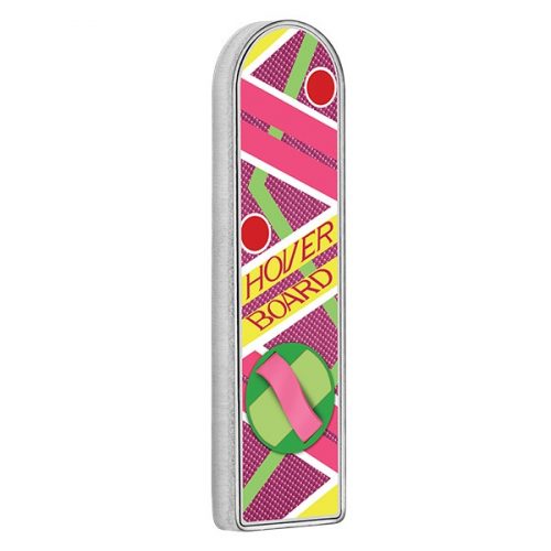 BACK TO THE FUTURE - HOVERBOARD - 2015 2 oz Silver Proof Coin