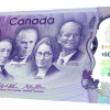 CANADA  1867 - 2017 $10 POLYMER BANKNOTE IN CURRENCY HOLDER - CELEBRATING CANADA'S 150TH - CRISP UNCIRCULATED