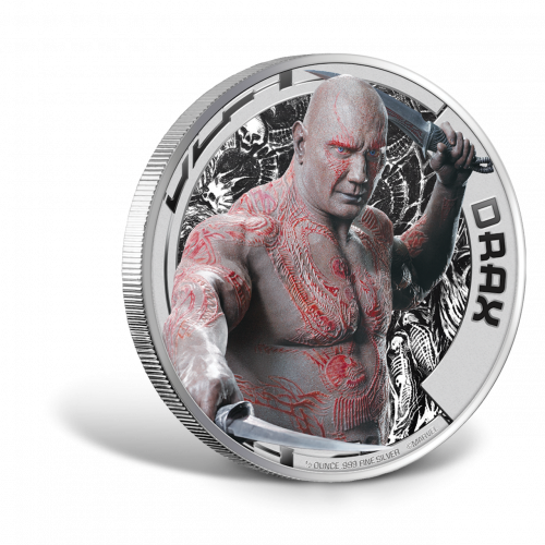 GUARDIANS OF THE GALAXY VOL. 2 - 2017 5 1/2 oz Proof Pure Silver Coins - Oversize Lunch Box - Smartminting