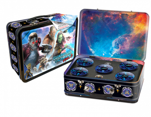 GUARDIANS OF THE GALAXY VOL. 2 - 2017 5 1/2 oz Proof Pure Silver Coins - Oversize Lunch Box - Smartminting