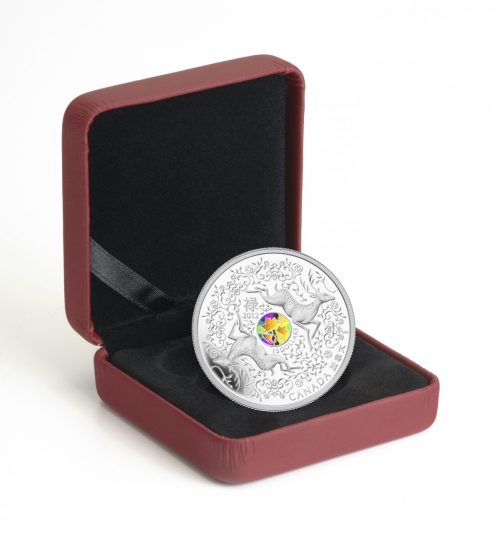 Fine Silver Hologram Coin - Maple of Good Fortune