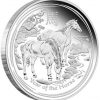 Australian Lunar 2014 Year of the Horse Bullion 1 oz Silver Coin - Sealed Roll