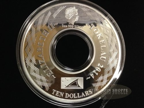 2014 Year of the Horse Г?? Carousel Horses Coin - 2 oz Pure Silver - Tokelau