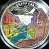 2014 Silver Coin - Spectacular Landscapes - Grand Canyon with Marble Inlay