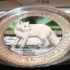 2014 1.5 oz Silver Coin - Arctic Fox - Color Limited Edition - Presentation Box and COA