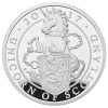 THE UNICORN OF SCOTLAND - QUEEN'S BEASTS - 2017 1 oz Pure Silver Proof Coin