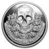 DIA DE LOS MUERTOS - DAY OF THE DEAD - 2 oz High Relief Silver Round - Choice Mint