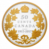 EXCLUSIVE MASTERS CLUB - 2017  50-Cent  2 oz Pure Silver Coin (1917-2017) - Royal Canadian Mint