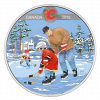 *LEARNING TO PLAY: CALGARY FLAMES - 2018 $10 1/2 oz Fine Silver Coin - Royal Canadian Mint