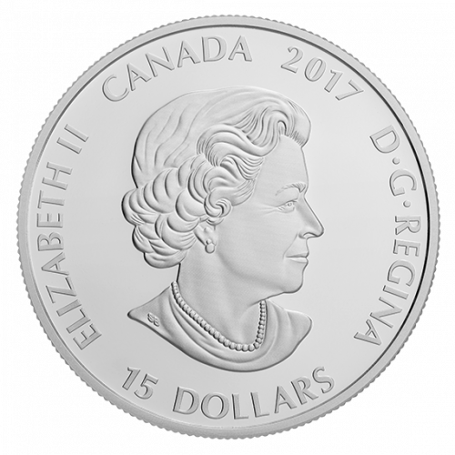 *LYNX - IN THE EYES - GLOW IN THE DARK - 2017 $15 3/4 oz Fine Silver Coin - Royal Canadian Mint