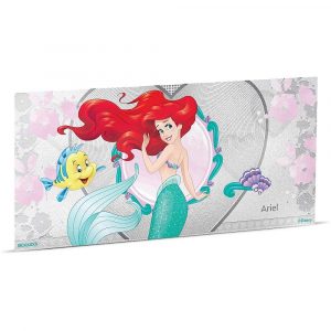 **FREE SHIPPING TO CANADA & USA** ARIEL - DISNEY PRINCESS SERIES - 2018 5 Grams $1 Fine Silver Bank Note - Niue - NZ Mint