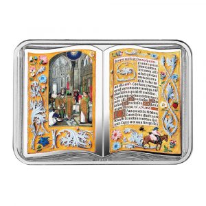 ROTHSCHILD PRAYERBOOK - 2018 Pure Silver Book Shaped Coin - Republic of Cameroon - Mint of Poland