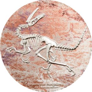 VELOCIRAPTOR - 2018 2000 Togrog 3 oz Pure Silver Coin - Mongolia - Coin Invest Trust