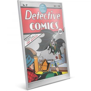 **FREE SHIPPING TO CANADA & USA** DETECTIVE COMICS #27 - BATMAN-  35 Grams Fine Silver Premium Foil - NZ MINT