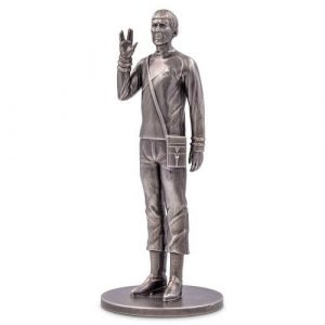 COMMANDER SPOCK - STAR TREK - 150 Grams Pure Silver Miniature Statue - NZ Mint