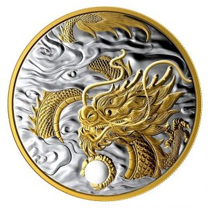 THE BENEVOLENT DRAGON – 2019 $125 1/2 KILO FINE SILVER COIN – ROYAL CANADIAN MINT