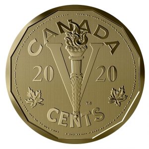 THE CANADIAN HOME FRONT: THE VICTORY NICKEL – 2020 5-CENT BRONZE COIN – ROYAL CANADIAN MINT