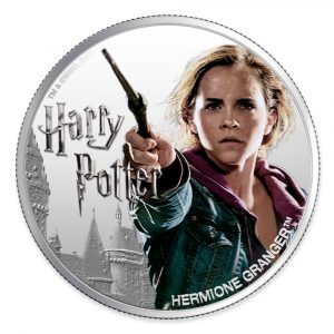 HERMIONE GRANGER - Harry Potter Coin Series - 2020 1 oz Pure Silver Proof Coin - Fiji