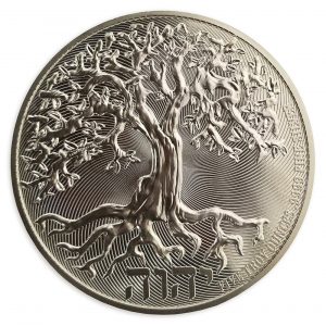 TREE OF LIFE - HIGH RELIEF - 2019 5 oz $10 NZD Silver Bullion Coin - NIUE - LIMITED TO 1000